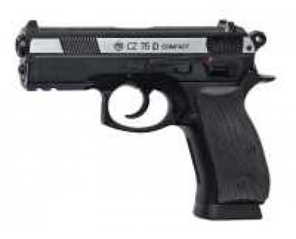 Пистолет ASG CZ 75D Compact, CO2, blowback, двухцветный (16189)