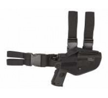 Кобура набедренная для M92, G17/18, STI, CZ, Stayer, Bersa (11968) чёрная