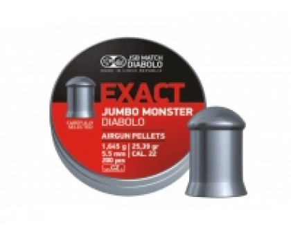 Пули пневматические JSB Exact Jumbo Monster (redesigned) 5,52 мм 1,645 грамма (200 шт.)
