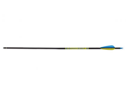 Стрела для лука Bowmaster Berkut 500, фиберглас, 19/64, оперение 3'' Streamline																				