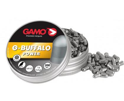 Пули пневматические Gamo G-Buffalo (200 шт, 4,5 мм, 1 г)