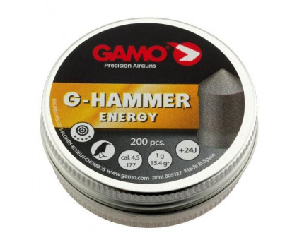 Пули пневматические Gamo G-Hammer (200 шт, 4,5 мм, 1 г)