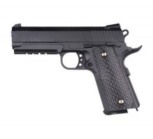 Пистолет страйкбольный Galaxy G.25 (Colt 1911 PD Rail)