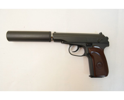 Пистолет страйкбольный Galaxy G.29А (ПМ с глушителем)