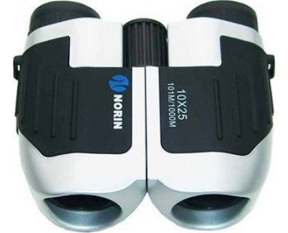 Бинокль NORIN 10x25 UCF (никель)