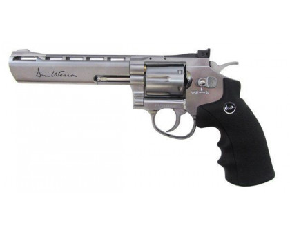 Револьвер пневматический ASG Dan Wesson 6 Silver (пулевой)