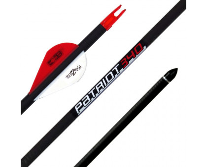 Стрела лучная карбон Bowmaster Patriot 340 2" Blaser