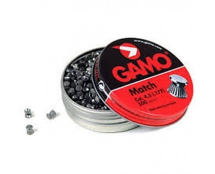 Пули пневматические Gamo Match (500 шт, 4,5 мм, 0,49 г)