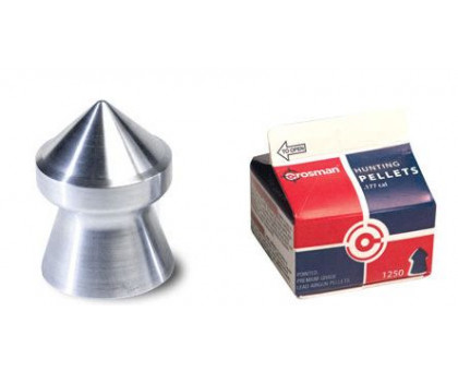 Пули пневматические Crosman Pointed (1250 шт, 4,5 мм, 0,48 г)