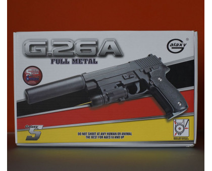 Пистолет страйкбольный Galaxy G.26A
