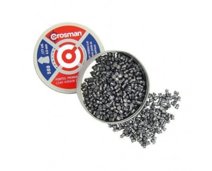 Пули пневматические Crosman Pointed (500 шт, 4,5 мм, 0,47 г)