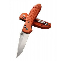 Нож складной Benchmade 551H2O, GRIPTILLIAN, оранжевая рукоять