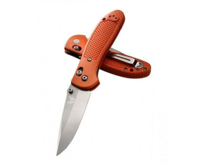 Нож складной Benchmade 551H2O, GRIPTILLIAN, оранжевая рукоять