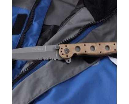 Нож складной CRKT Desert Camo, M16-13ZM (насечки)