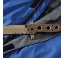 Нож складной CRKT Tan Special Forces, M16-14DSFG (серейтор)