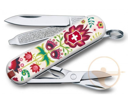Нож перочинный Victorinox Classic LE2016 Happy Folks (0.6223.L16