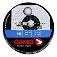 Пули пневматические Gamo Round (500 шт, 4,5 мм, 0,53 г)
