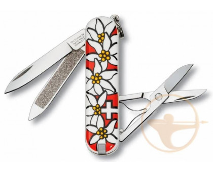 Нож перочинный Victorinox Classsic Edelweiss (0.6203.840)