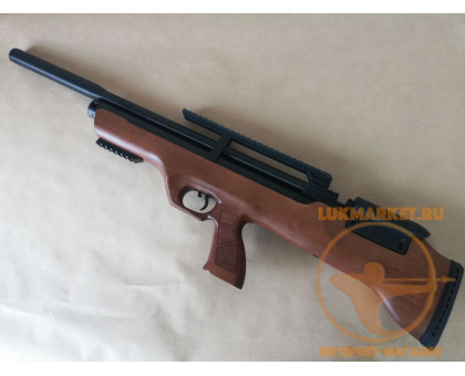 Винтовка пневматическая Hatsan FLASHPUP QE (6.35, 3 Дж, РСР, дерево, интегрир.модератор)