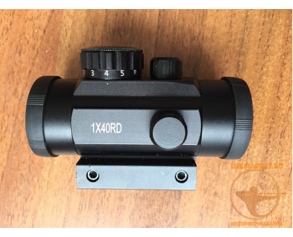 Прицел коллиматорный Red Dot 1x40 (закрытый, вивер) 