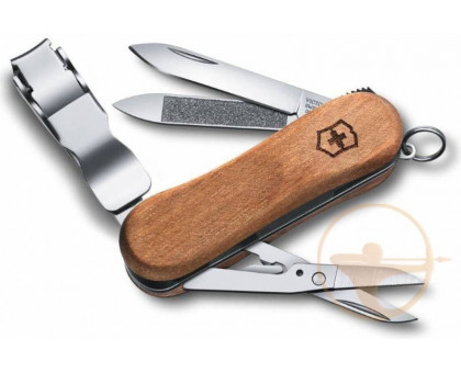 Нож перочинный Victorinox NailClip Wood 580 (0.6461.63)