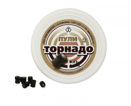 Пули пневматические Торнадо (150 шт, 4,5 мм, 0,23 г)
