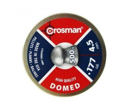 Пули пневматические Crosman Domed (500 шт, 4,5 мм, 0.68 г)