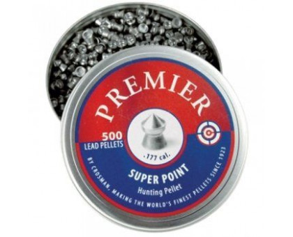 Пули пневматические Crosman Premier Super Point (500 шт, 4,5 мм, 0,51 г)
