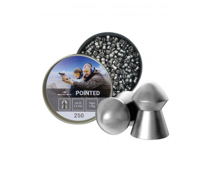 Пули пневматические Borner Pointed (5,5 мм, 250 шт, 1,04 г)
