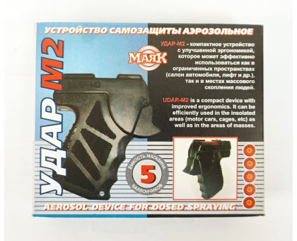 Устройство самозащиты аэрозольное "УДАР-М2"