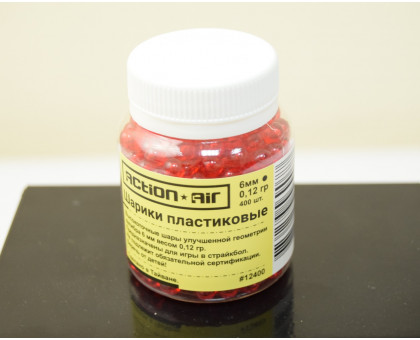 Шарики Action Air A-Soft 6 мм 0.12 400 шт