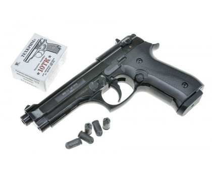 Охолощенный пистолет Beretta B92-СО, 10ТК (черный)