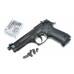 Охолощенный пистолет Beretta B92-СО, 10ТК (черный)