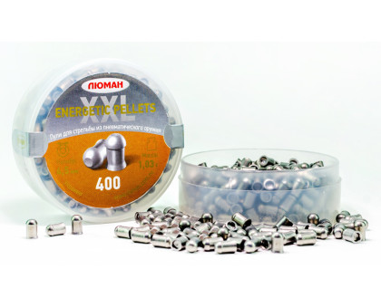 Пули пневматические Люман Energetic pellets XXL (400 шт, 4,5 мм)