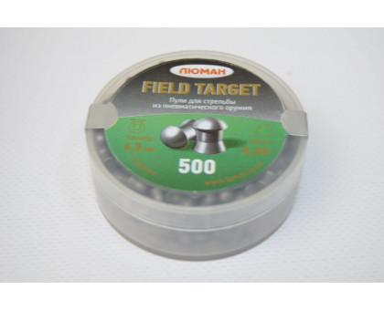 Пули пневматические Люман Field Target (500 шт, 4,5 мм, 0,68 г)