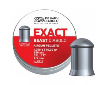 Пули пневматические Exact Diabolo Beast (1,050 г, 4,52 мм, 250 шт)