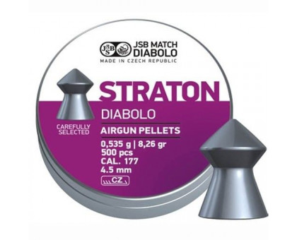 Пули пневматические Exact Diabolo Straton (0,535 г, 4,5 мм, 500 шт)