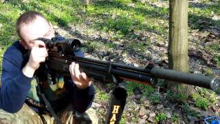Обзор пневматической винтовки Hatsan BT 65 Sb Elite
