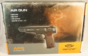 пистолет Gletcher APS Blowback купить 