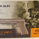 пневматический пистолет Gletcher CLT 1911 кольт 