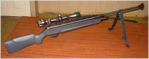 оптический прицел и винтовка hatsan 105x