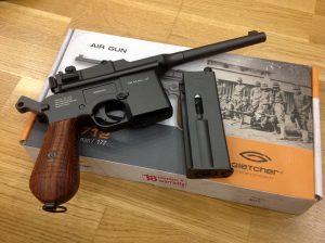 пневматический пистолет Gletcher M712 Маузер